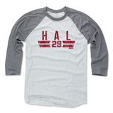 Mens Baseball T-Shirt Heather Gray / Ash