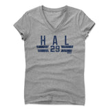 Womens Women's V-Neck Athletic Gray