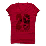 Womens Women's V-Neck Red