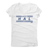 Womens Women's V-Neck White